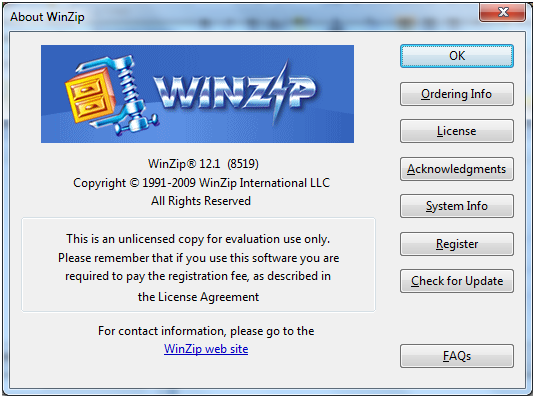 Create дополнения 1.20 1. WINZIP. WINZIP 1 версия. WINZIP окно. Кейген для алавар.